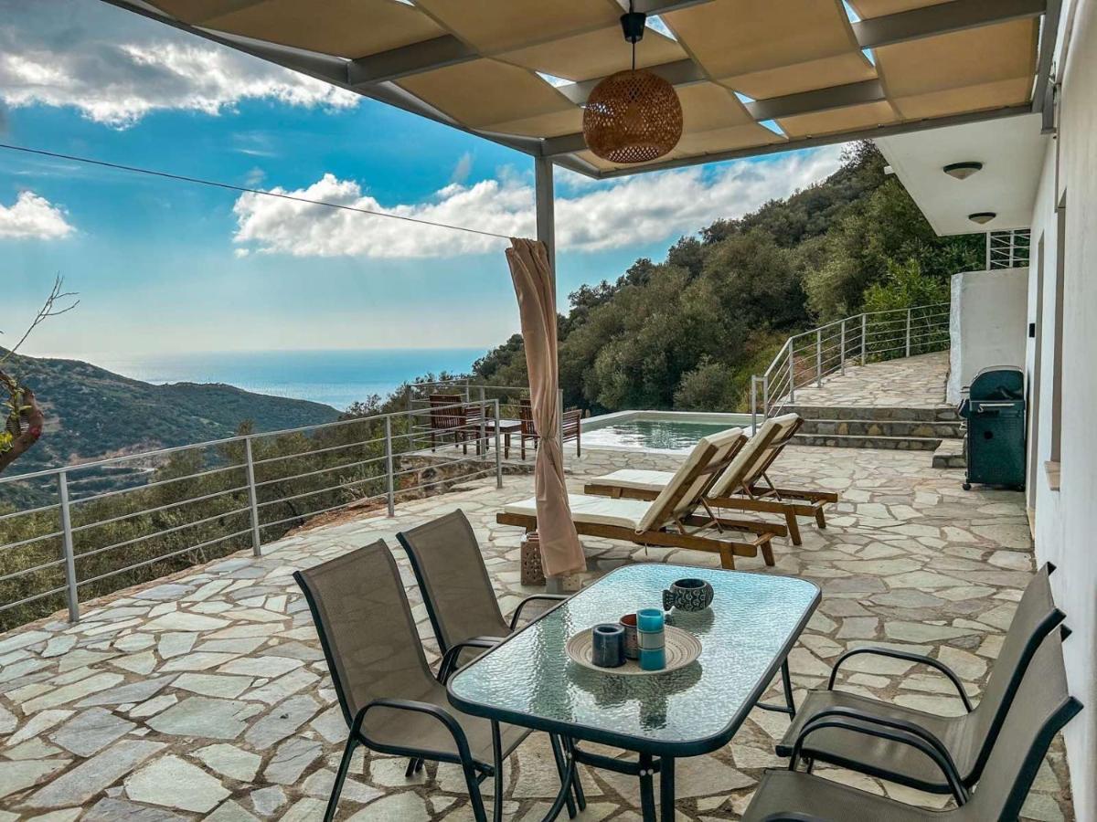 Kampos View - Quiet House At The End Of The Road, Private Pool Villa Kambos  Luaran gambar